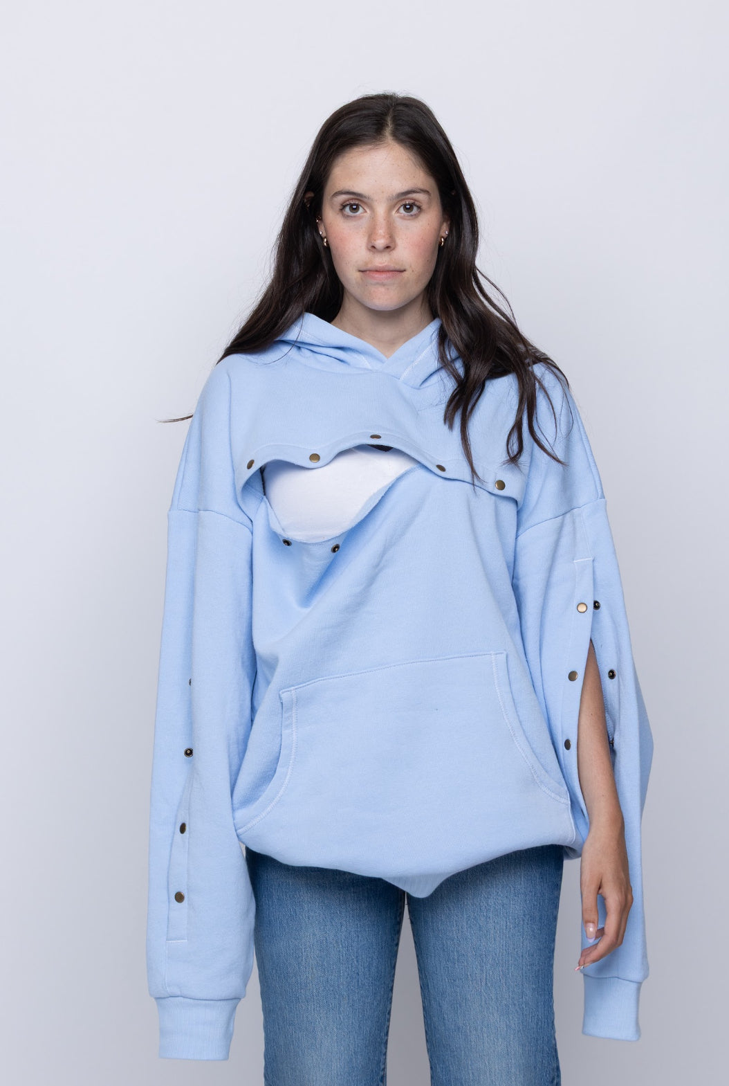 Sky HUG Hoodie: IV Accessible 350 GSM