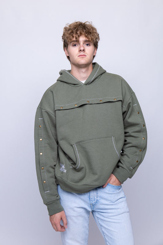 Forest HUG Hoodie: IV & Port Accessible 450 GSM Hoodie