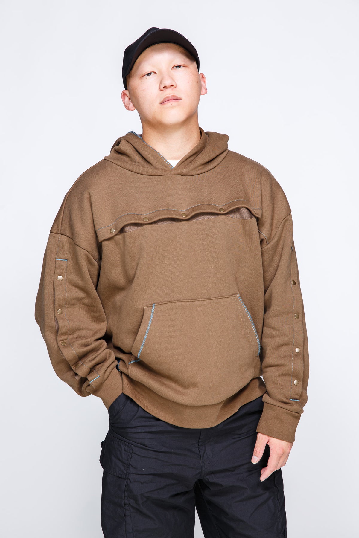 Mocha HUG Hoodie: IV Hoodie